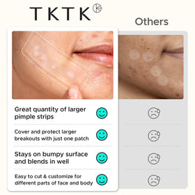 TKTK Large Pimple Patches individual packaging
