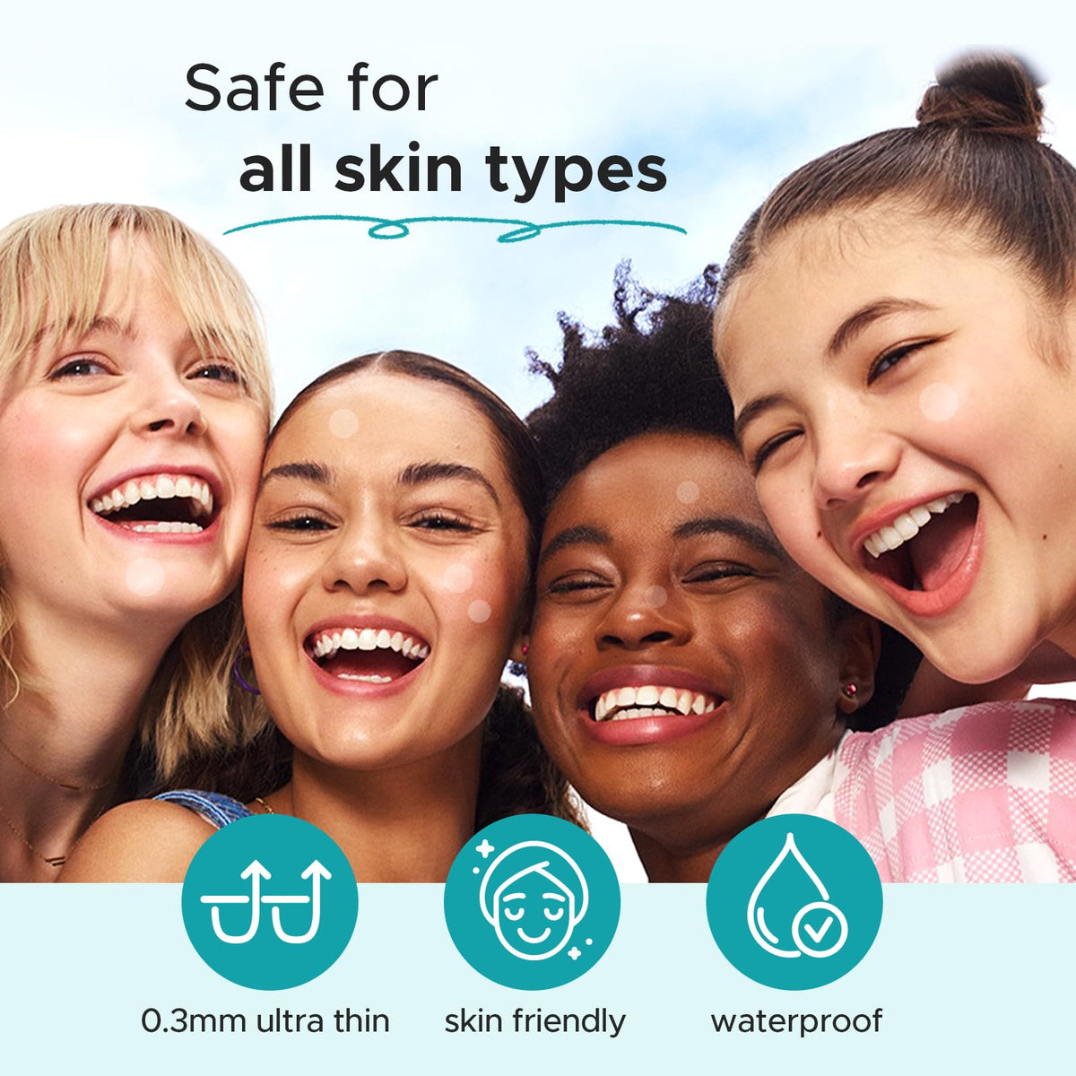 TKTK Pimple Patch in use on a blemish
