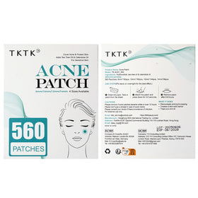 TKTK Pimple Patch showing hydrocolloid material texture