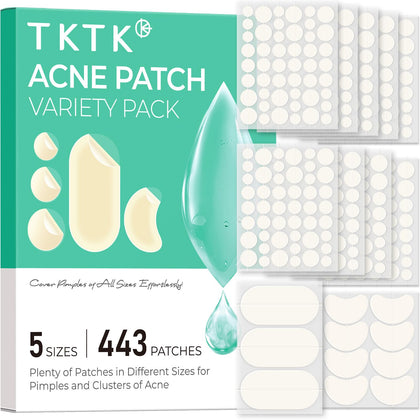 TKTK Pimple Patches 443 Count bulk pack front view