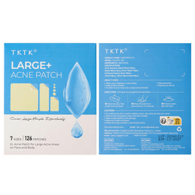TKTK Pimple Patches in different sizes laid out