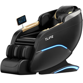 TLIFE Massage Chair front view in black