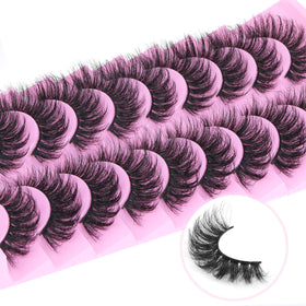 TNFVLONEINS lashes on a makeup table