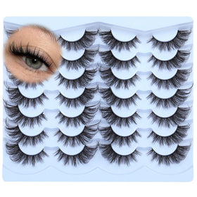 TNFVLONEINS Manga Lashes 14 pairs pack front view