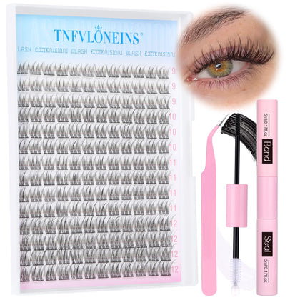 TNFVLONEINS Natural Lash Extension Kit 168Pcs front view