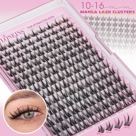 TNFVLONEINS Wispy Lash Clusters in various lengths