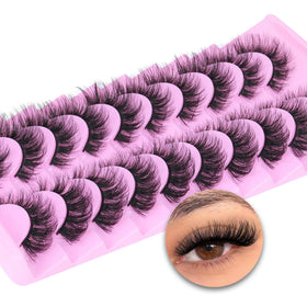 TNFVLONEINS Wispy Lashes 10 pairs pack front view