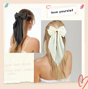 Tobeffect hair ribbon clips displayed on a flat surface