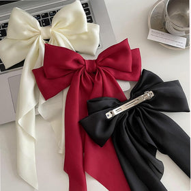 Tobeffect oversized hair bow clips displayed together
