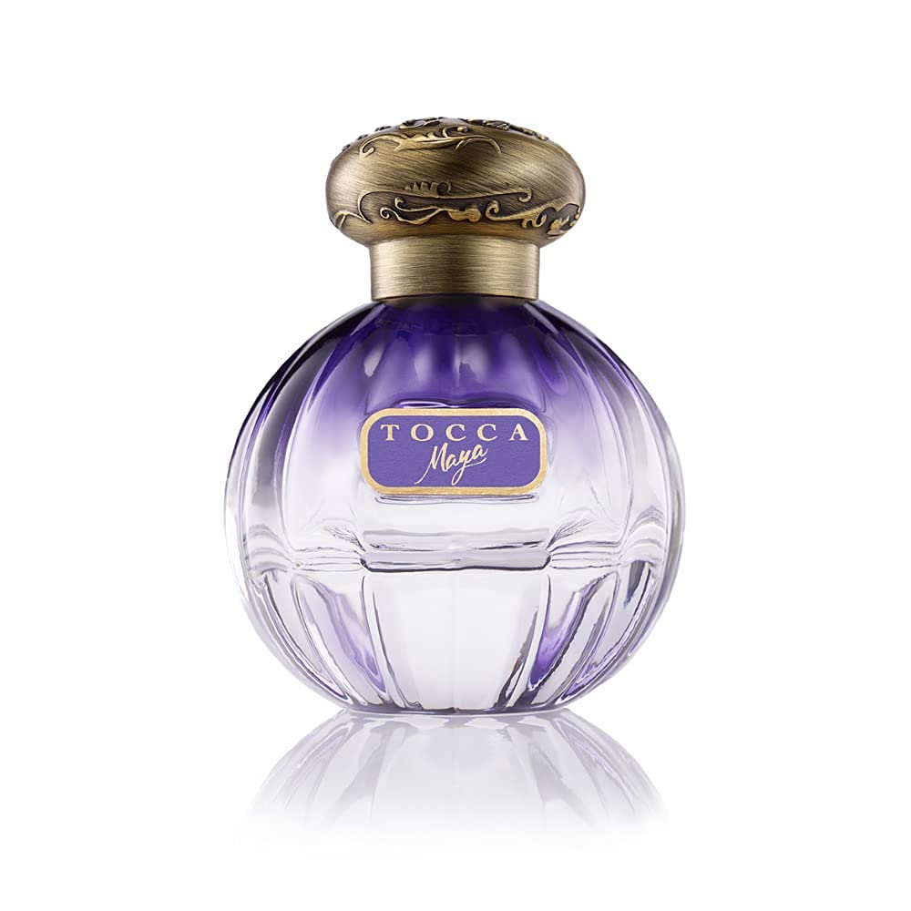 Tocca Maya Eau de Parfum 1.7oz front view in cut-glass bottle