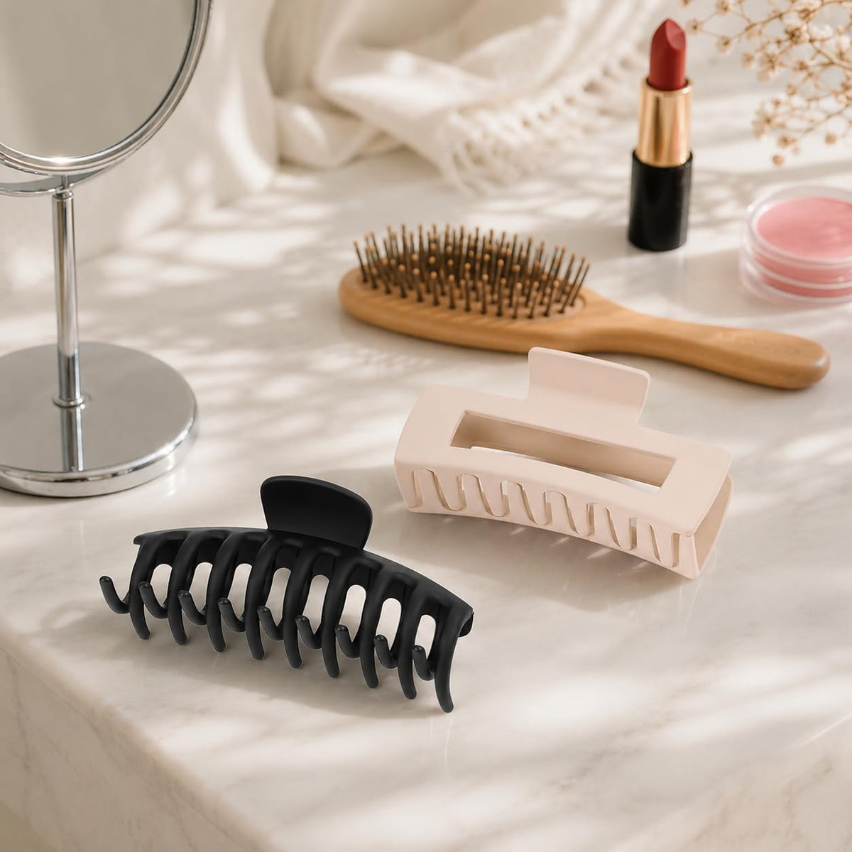 TOCESS Large Hair Claw Clip set displayed in a gift box