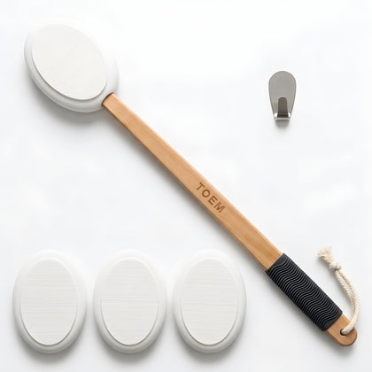 toem Back Lotion Applicator with 4 pads front view