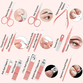 Toenail clippers from the manicure set