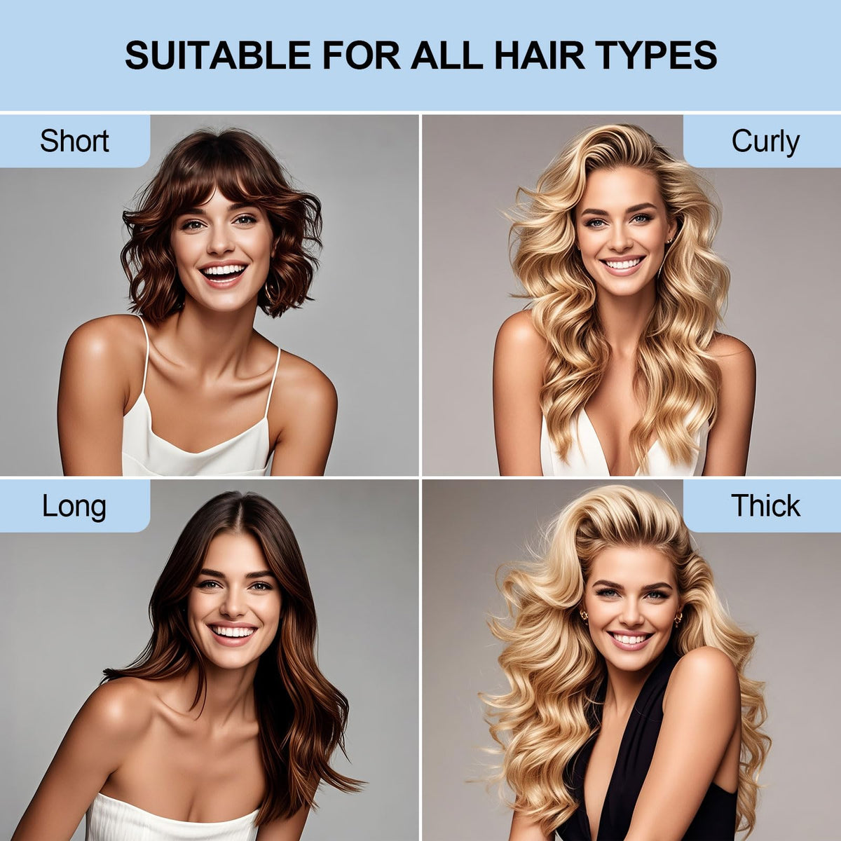 Togayu satin scarf included with the heatless curls set