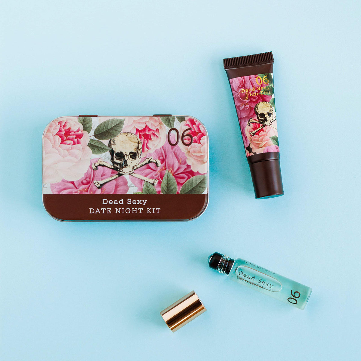 TOKYOMILK Dead Sexy mini rollerball in use