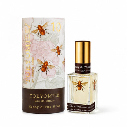 TOKYOMILK Honey & The Moon Eau de Parfum front view in glass bottle
