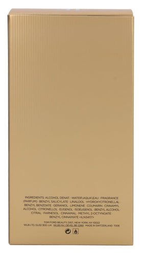 Tom Ford Black Orchid Eau De Parfum 3.4 oz back view