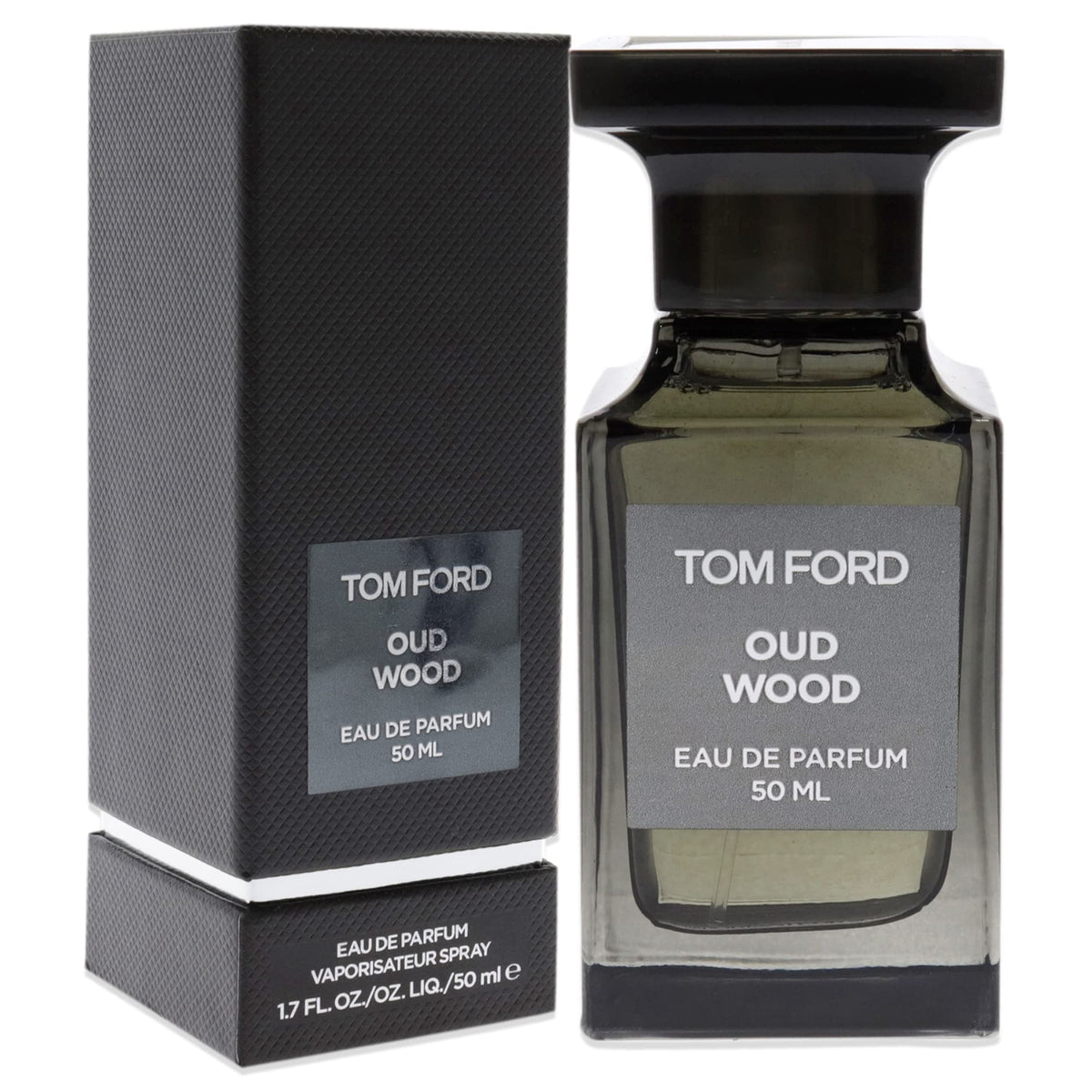 Tom Ford Oud Wood Eau De Parfum Spray 50ml packaging