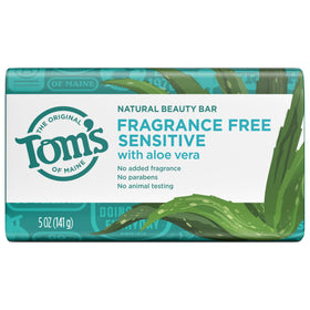 Tom's of Maine Natural Beauty Bar Soap 5 oz bars stacked