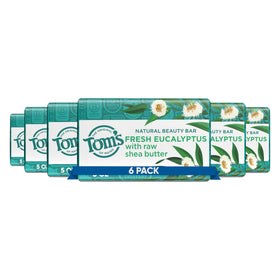 Tom's of Maine Natural Beauty Bar Soap Fresh Eucalyptus front view