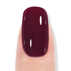 TOMICCA Cherry Red Gel Nail Polish 15ml lifestyle shot