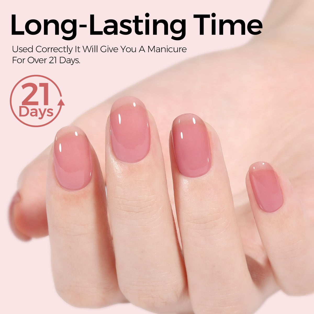 TOMICCA Gel Nail Polish Jelly Grape Red in a beauty setup