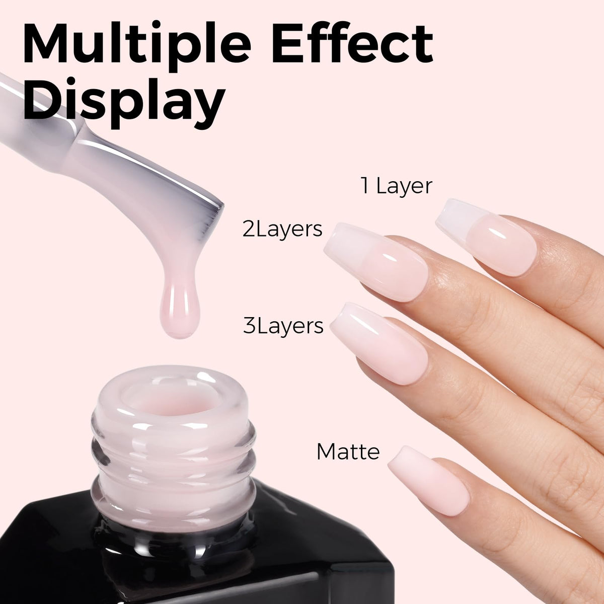 TOMICCA Gel Nail Polish packaging details