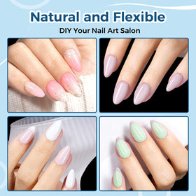 TOMICCA nail tips in various sizes packaging