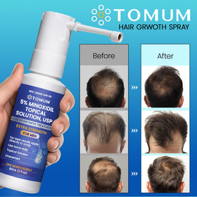 TOMUM Men's Hair Growth Spray 5% Minoxidil packaging