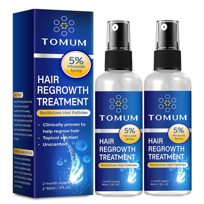 TOMUM Minoxidil 5% Hair Regrowth 60ml front view