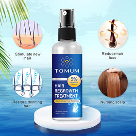 TOMUM Minoxidil 5% Hair Regrowth 60ml side view