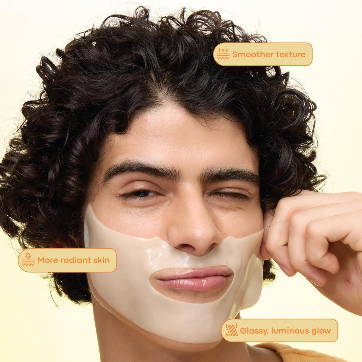 TONYMOLY Mask Melt Brightening Hydrogel Face Masks packaging