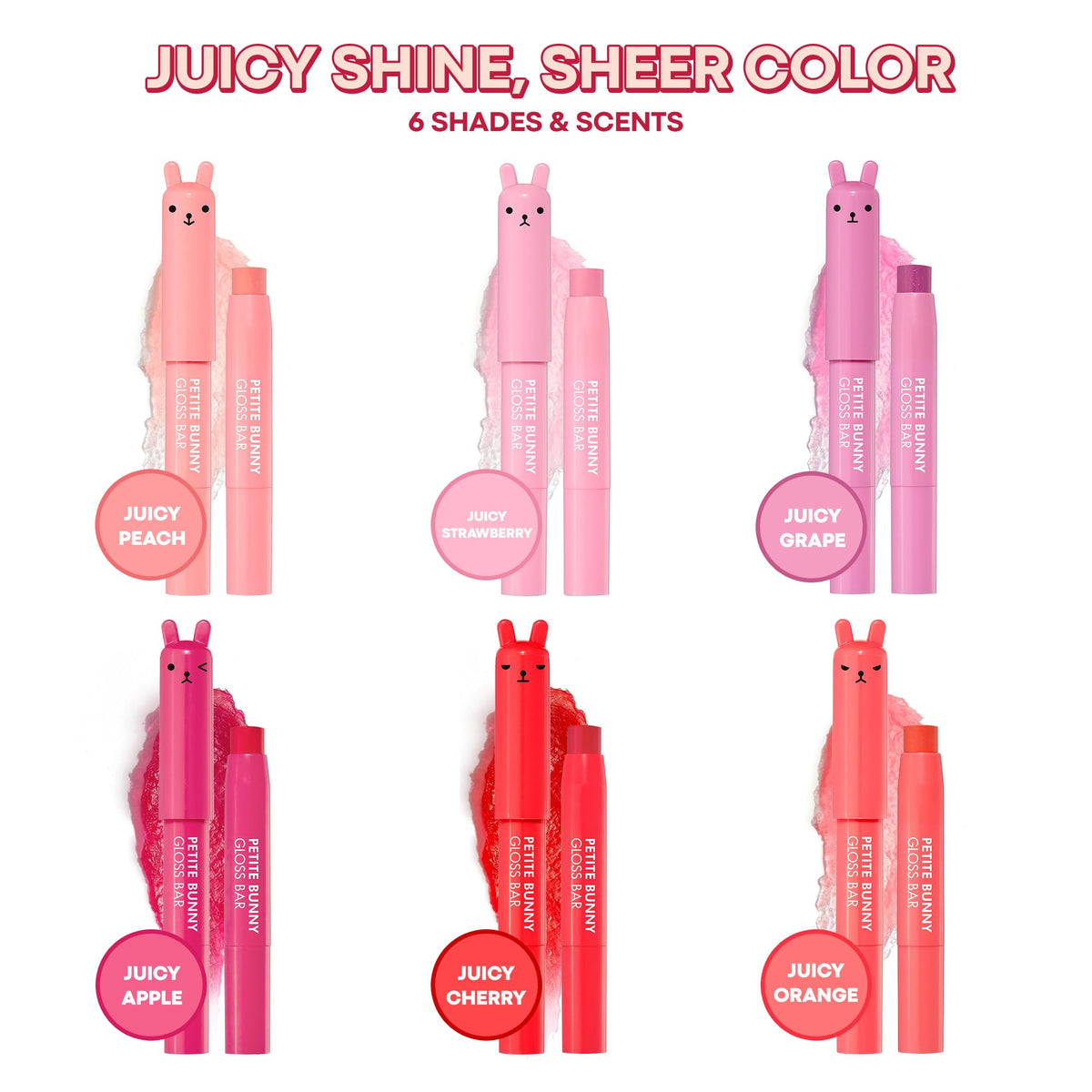TONYMOLY Petit Bunny Lip Gloss in lifestyle setting