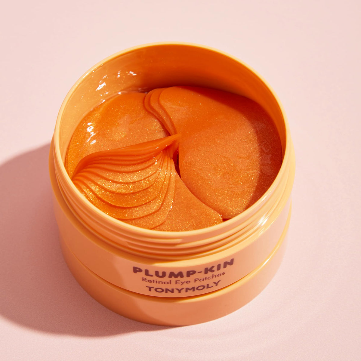 TONYMOLY Plump-kin Pumpkin Under Eye Patch open packaging