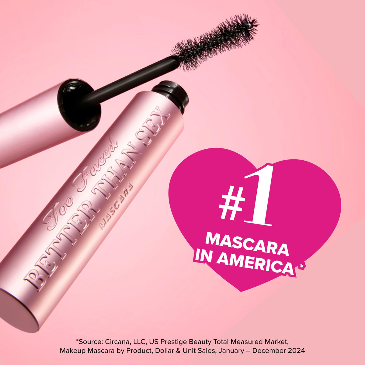 Too Faced Better Than Sex Mascara with other beauty products