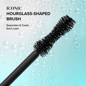 Too Faced Better Than Sex Waterproof Mascara application on lashes
