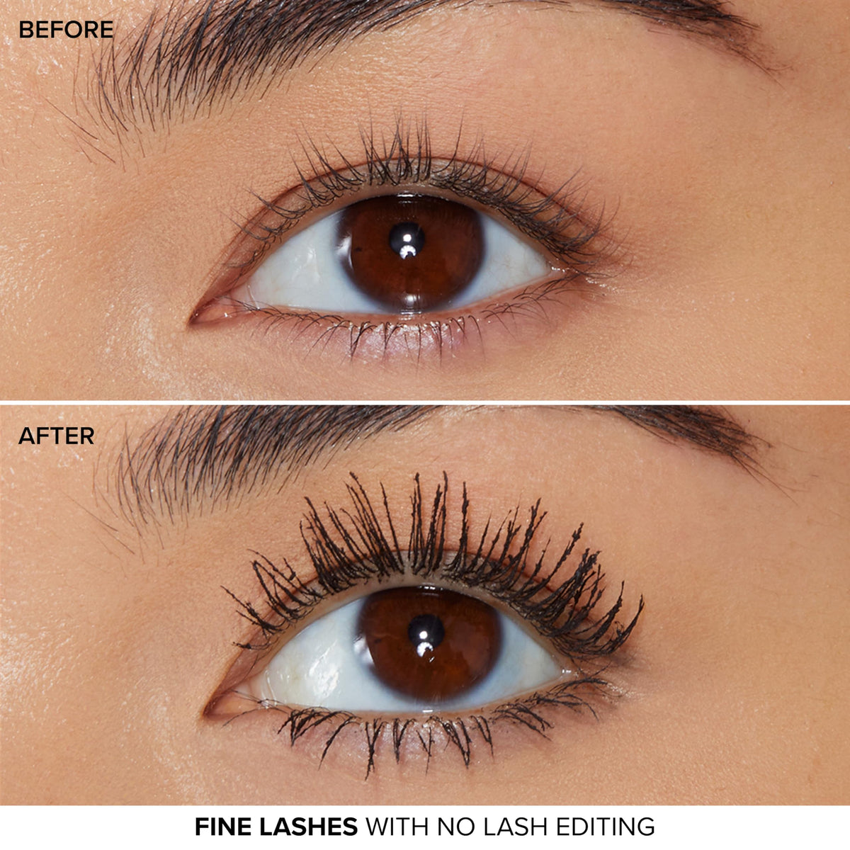 Too Faced Better Than Sex Waterproof Mascara with floral background