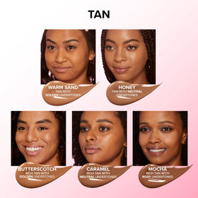 Too Faced Born This Way Concealer in use on model