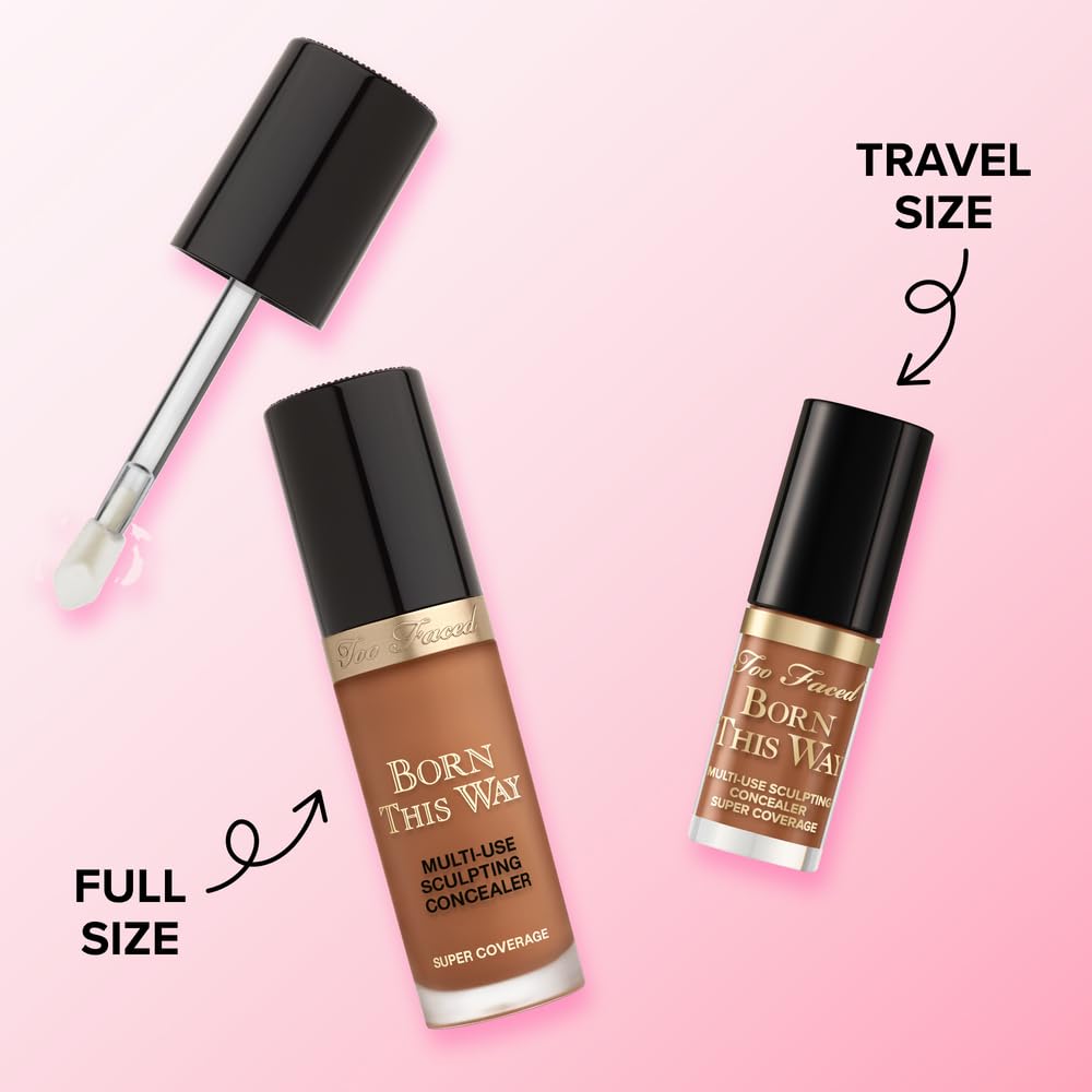 Too Faced Born This Way Concealer Mocha swatch on skin