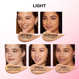 Too Faced Born This Way Concealer swatch on skin