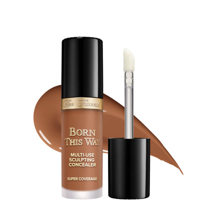 Too Faced Born This Way Super Coverage Concealer in Caramel front view