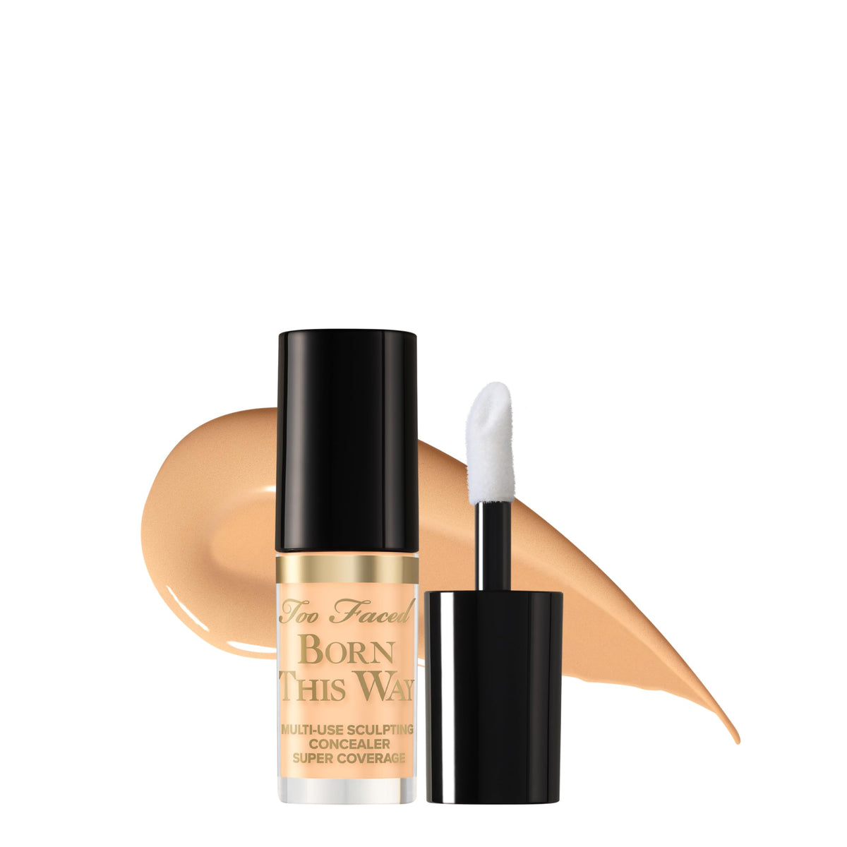 Too Faced Born This Way Super Coverage Concealer in Shortbread front view
