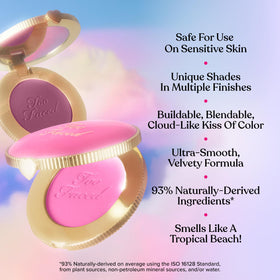 Too Faced Cloud Crush Blurring Blush packaging side view