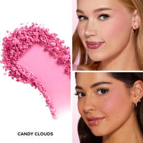 Too Faced Cloud Crush Blurring Blush powder texture close-up
