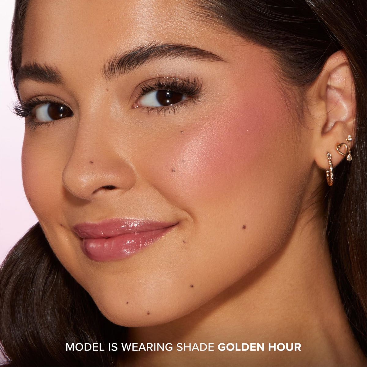 Too Faced Cloud Crush Blush Golden Hour texture close-up