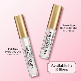 Too Faced Lip Injection Extreme Lip Plumper Gloss swatch on skin