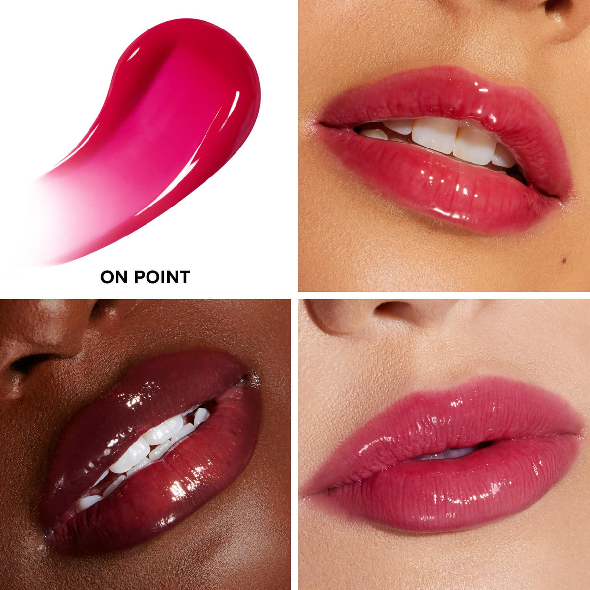 Too Faced Lip Injection Extreme Plumping Clicks Cherry Red click applicator