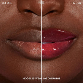 Too Faced Lip Injection Extreme Plumping Clicks Cherry Red with other beauty products