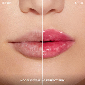Too Faced Lip Injection Extreme Plumping Clicks displayed with other lip products