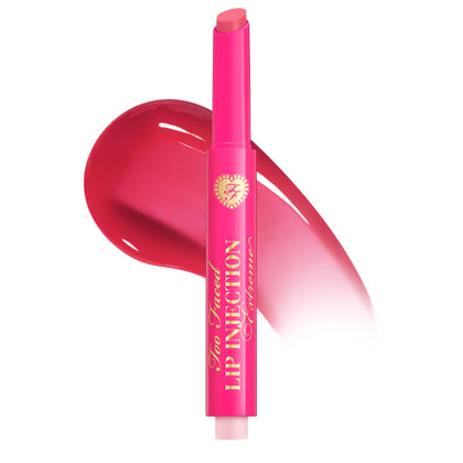 Too Faced Lip Injection Extreme Plumping Clicks front view with applicator